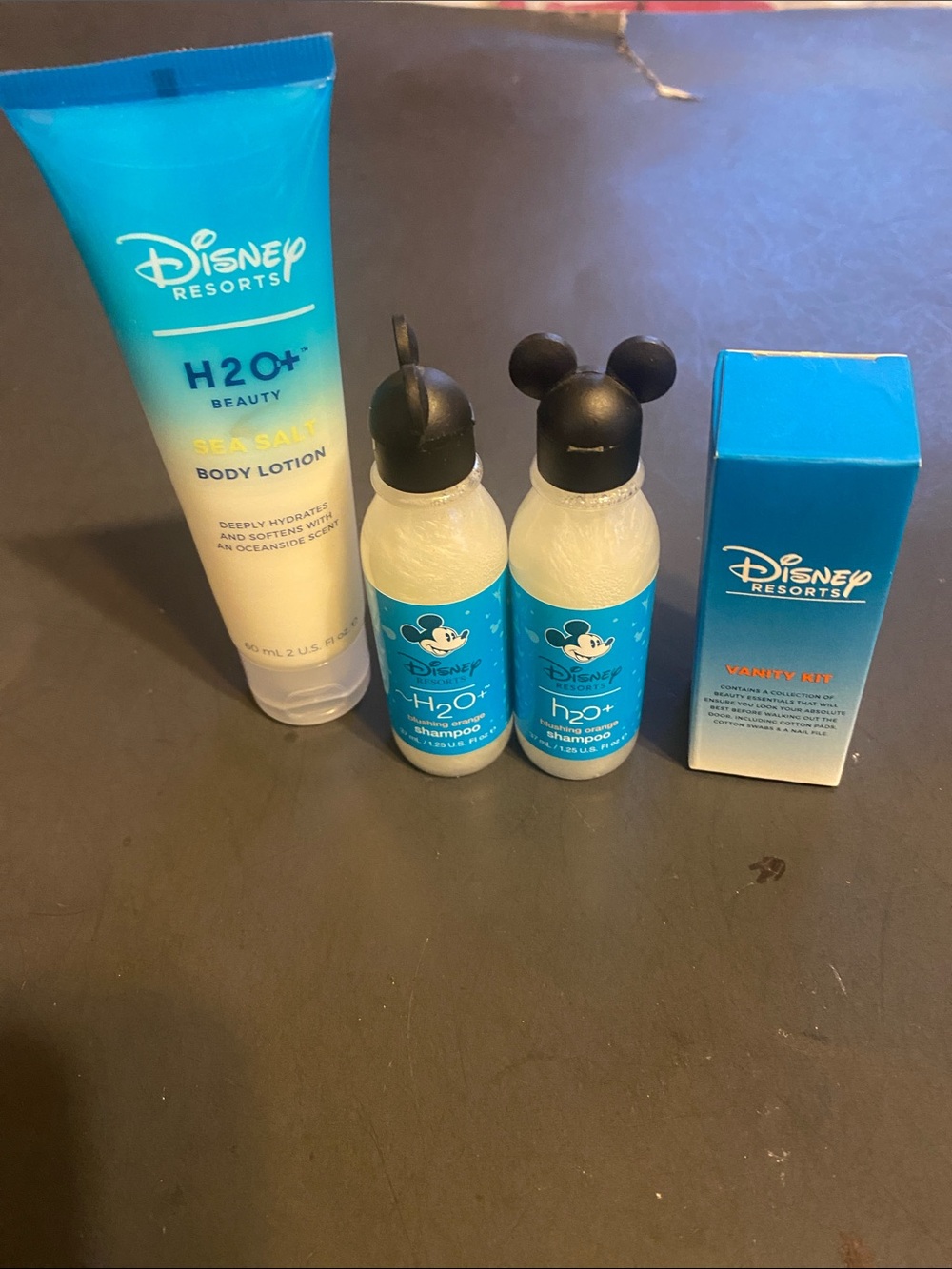 Disney Resorts H2O+ Sea Salt Moisturizer & Mini Shampoo Set - Blue